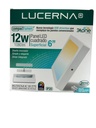 PANEL LED 12W CUADRADO SUPERFICIAL 100-277V IP20 3 TONOS (3K,4K Y 6K) COMPACT LUMEN