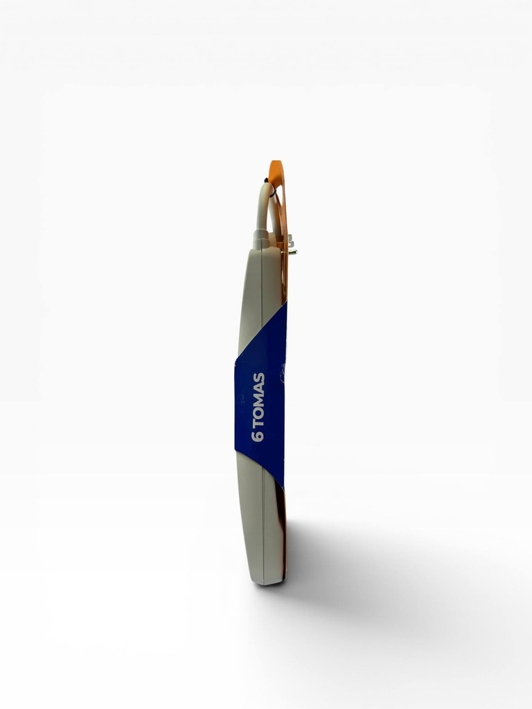 REGLETA ESTANDAR 6 TOMAS CON CABLE 0,8m INTERRUPTOR 10A COLOR BLANCO