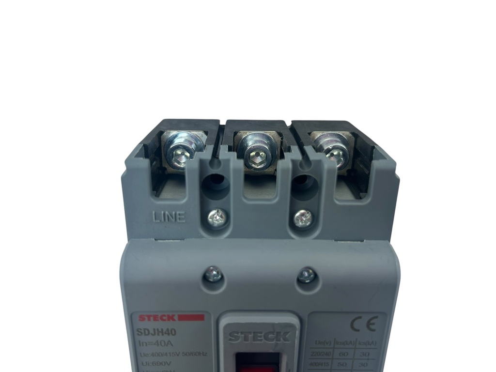 BREAKER 3X40A CAJA MOLDEADA  60KA 220 VAC - 30KA 440 VAC STECK