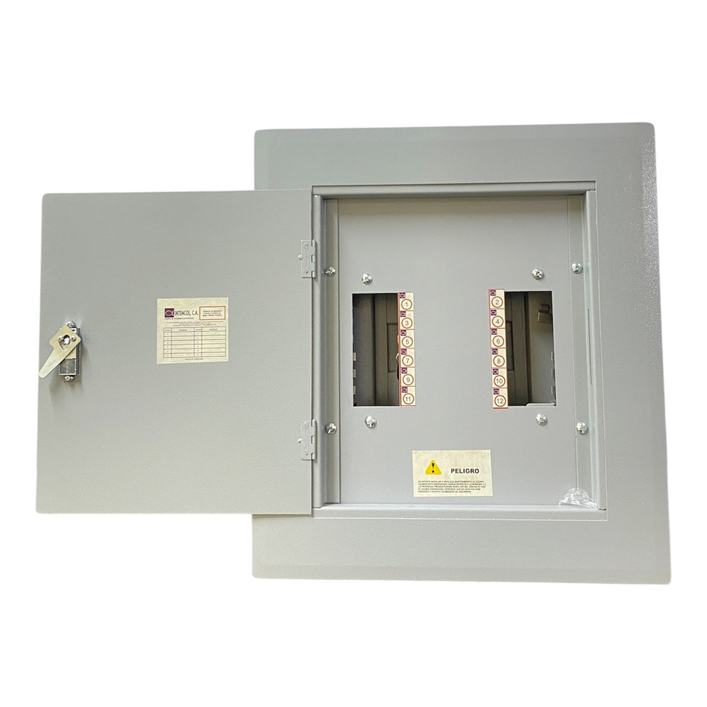 TABLERO NLAB512LE TRIFASICO 120/208V 5 HILOS (3L+N+T) 12 CIRCUITOS S/P EMPOTRABLE B/P 250AMP