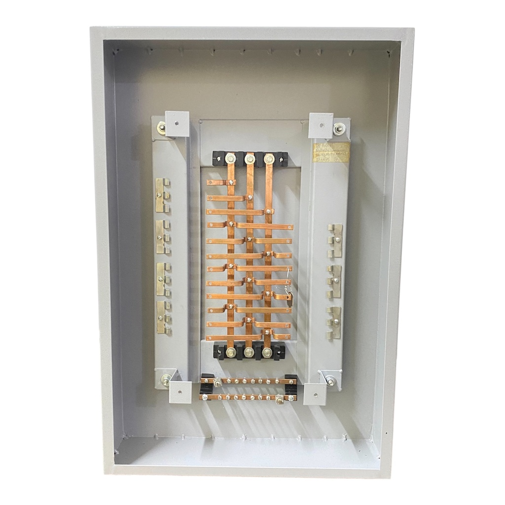 TABLERO NLAB518AB100E TRIFASICO 120/208V 5 HILOS (3L+N+T) 18 CIRCUITOS C/P LATERAL 3X250A EMPOTRABLE