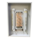 TABLERO NLAB518AB100E TRIFASICO 120/208V 5 HILOS (3L+N+T) 18 CIRCUITOS C/P LATERAL 3X250A EMPOTRABLE