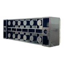 REGLETA DE BAQUELITA 25A 6P