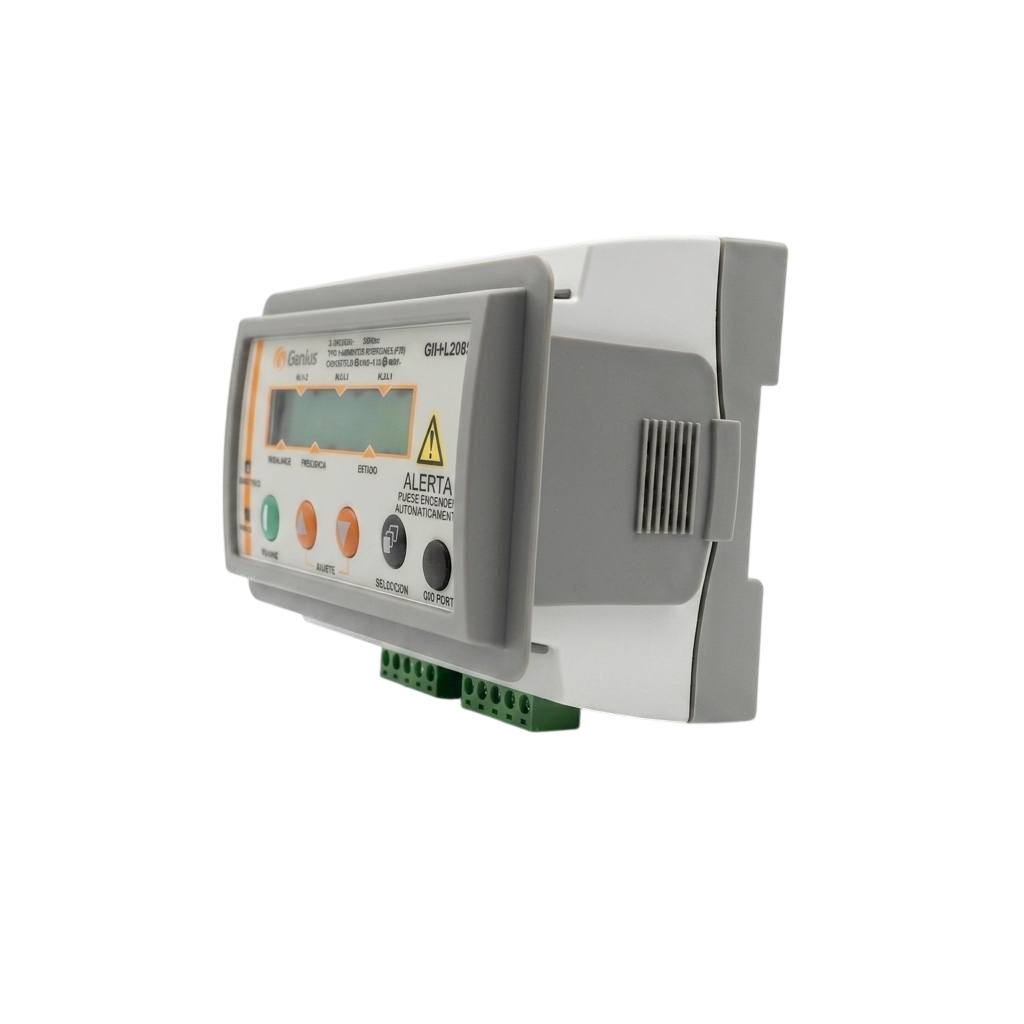 RELE DE PROTECCION CONTRA FALLAS DE FASE LINEA A LINEA PANTALLA DIGITAL Y PROGRAMADOR DE HORARIO