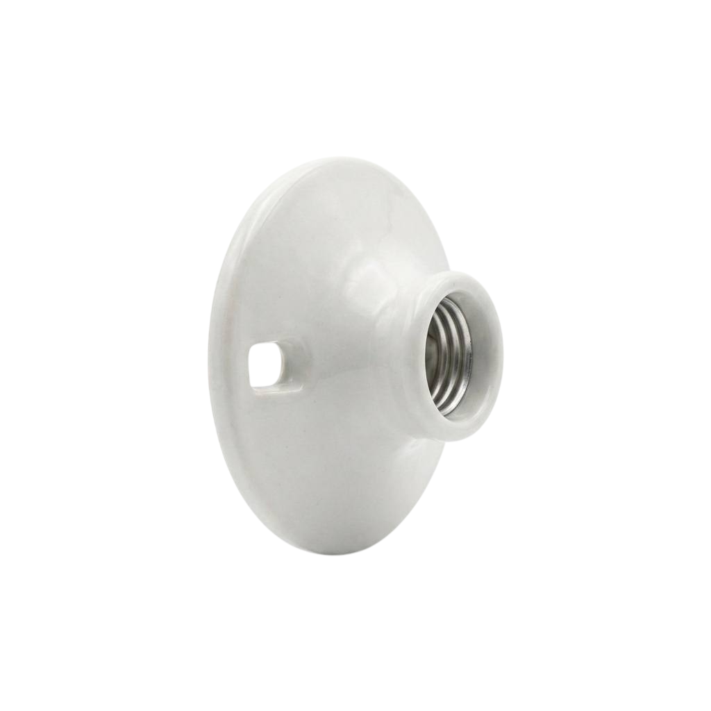 SOCATE E27 REDONDO 4" SUPERFICIAL PORCELANA BLANCO LD-664-B ILUM-VEN