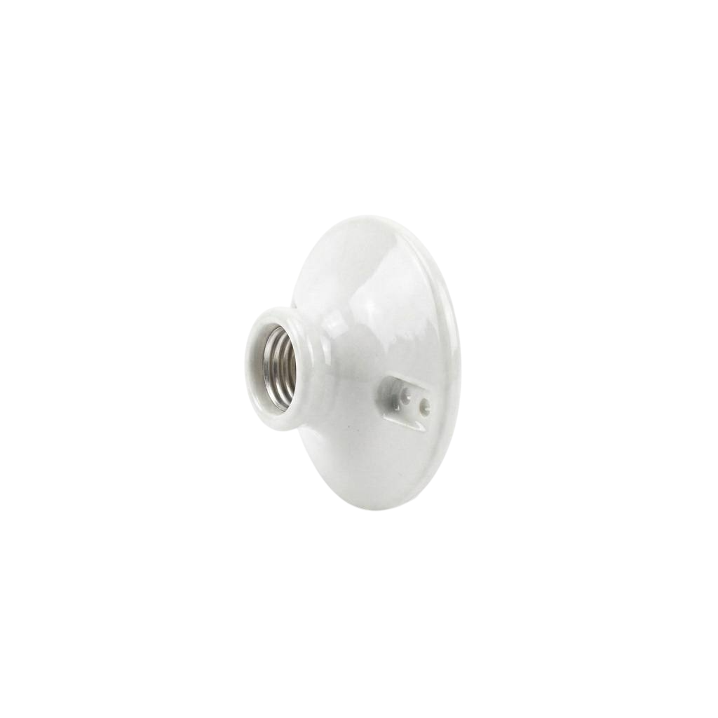 SOCATE E27 REDONDO 4" SUPERFICIAL PORCELANA BLANCO LD-664-B ILUM-VEN