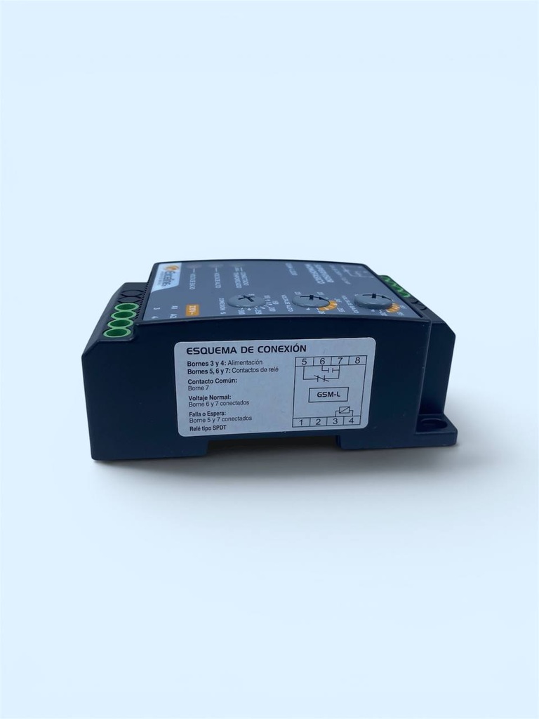 SUPERVISOR DE VOLTAJE MONOFASICO HASTA 1 HP 220 VCA GSM-L220 EXCELINE