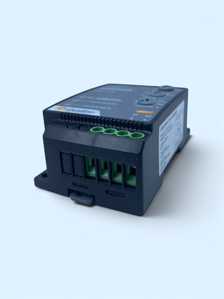 SUPERVISOR DE VOLTAJE MONOFASICO HASTA 1 HP 220 VCA GSM-L220 EXCELINE