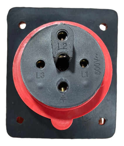 TOMA INDUSTRIAL HEMBRA 4PX32A (3P+T) EMBUTIR 6H 380/415V IP44
