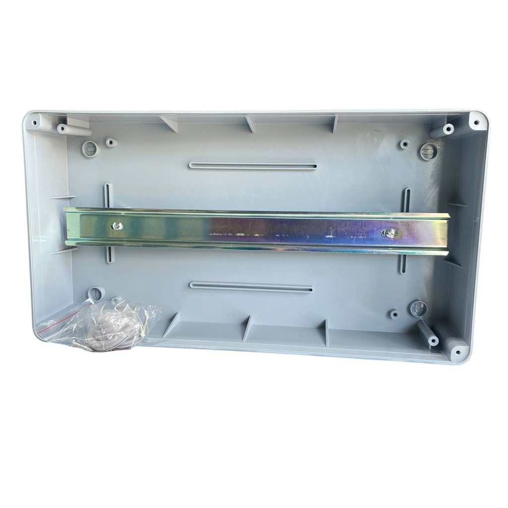 TABLERO DE DISTRIBUCION PLASTICO 18 CIRCUITOS SUPERFICIAL INTEMPERIE RIEL DIN