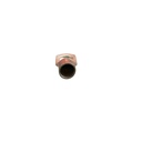 TERMINAL ANILLO 1H P/CABLE #2AWG OJAL 3/8" 10mm (35 mm2) COBRE ESTAÑADO CAÑON CORTO