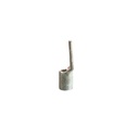 TERMINAL ANILLO 1H P/CABLE #4AWG OJAL 1/4" COBRE ESTAÑADO CAÑON CORTO