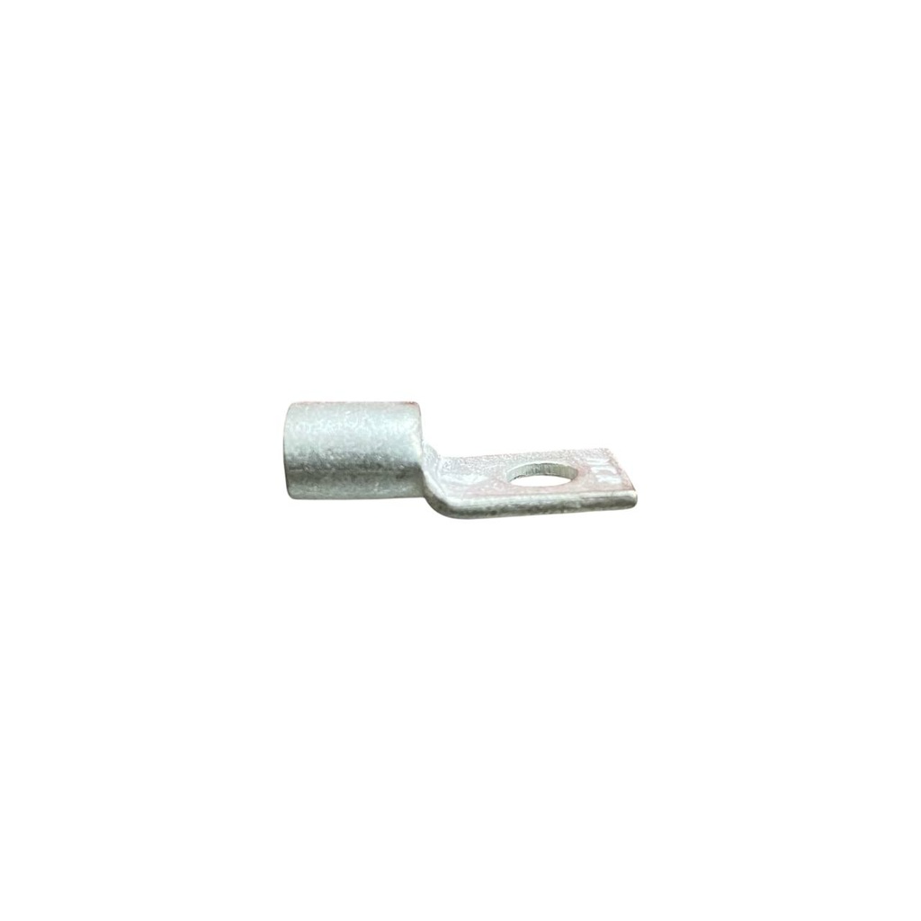 TERMINAL ANILLO 1H P/CABLE #4AWG OJAL 1/4" COBRE ESTAÑADO CAÑON CORTO
