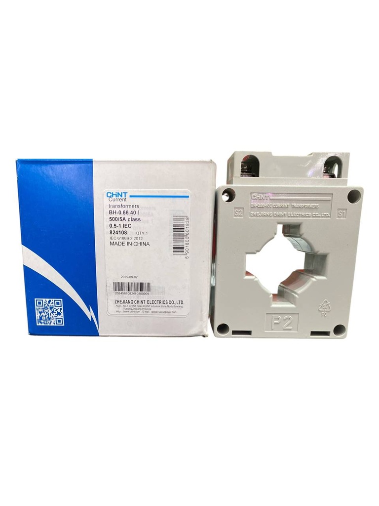 TRANSFORMADOR DE CORRIENTE TC 500/5A