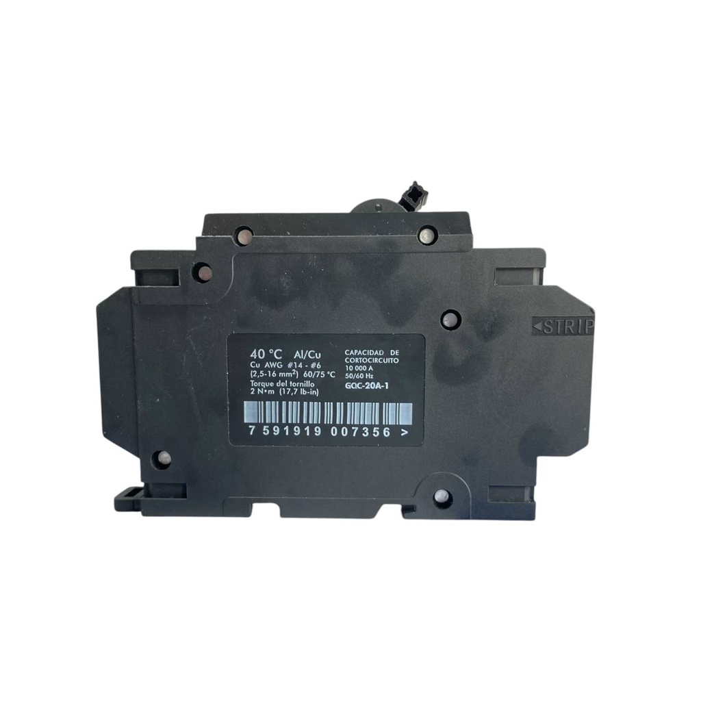 BREAKER 1X20A GQC SUPERFICIAL