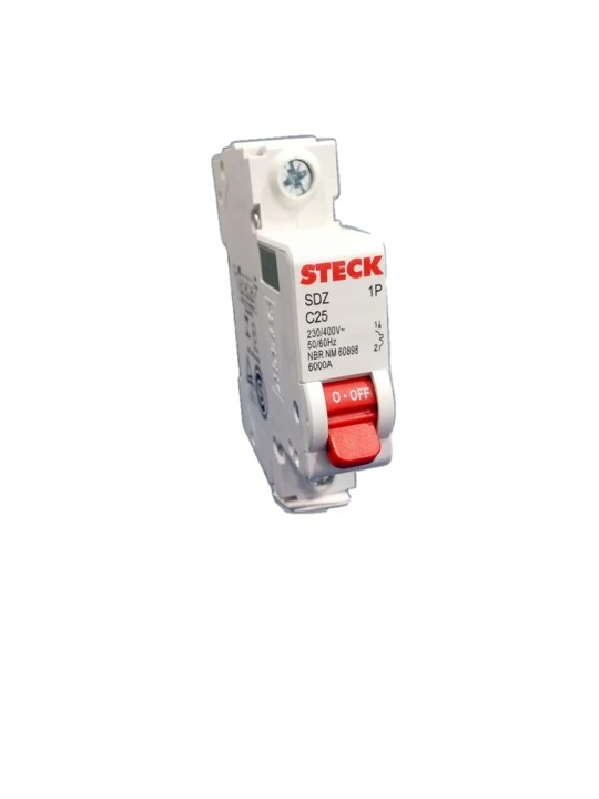 MINI BREAKER 1X25A 6KACC CURVA C 230/400V 50/60HZ