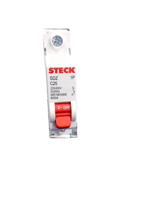 MINI BREAKER 1X25A 6KACC CURVA C 230/400V 50/60HZ