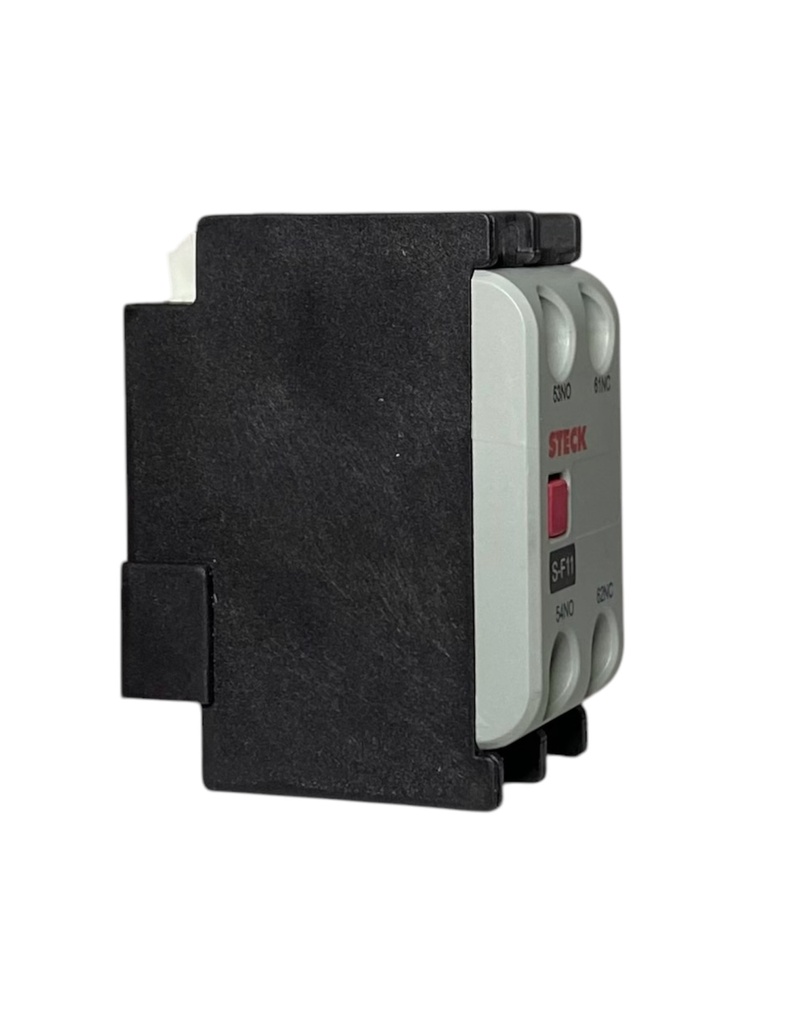 BLOQUE DE CONTACTO AUXILIAR 1NO+1NC MONTAJE FRONTAL PARA CONTACTOR