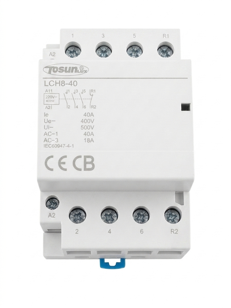 CONTACTOR MODULAR 40 AMP 3NO+1NC