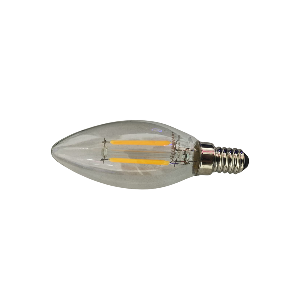 BOMBILLO LED 4W TIPO VELA E14 110VAC 2700°K 