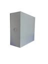 CAJA DE DERIVACION METALICA 200X200X150mm (10X10X6") LISA PINTURA ELECTROSTATICA GRIS INTENCOL