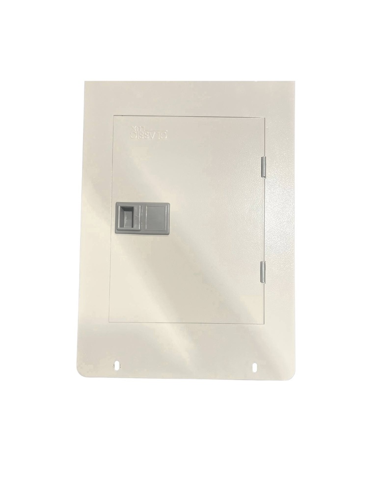 TABLERO RESIDENCIAL 16 CIRCUITOS MONOFASICO EMPOTRABLE C/PUERTA PREPONCHADA Y PINTURA ELECTROSTATICA GRIS 125A