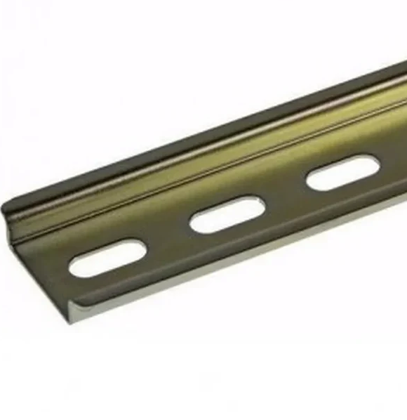 RIEL SIMETRICO METALICO 35 mm DE ANCHO 1 m LARGO RIEL-SIM DLT