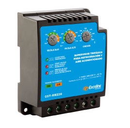 SUPERVISOR DE VOLTAJE TRIFASICO PARA REFRIGERACION Y AIRES ACONDICIONADOS 440/480 V GST-RR440 MARCA EXCELINE