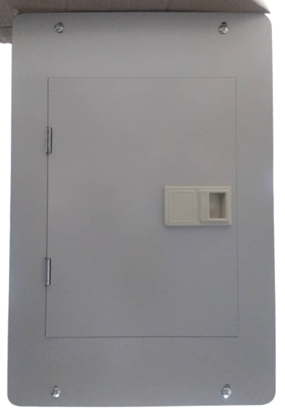 TABLERO RESIDENCIAL 16 CIRCUITOS MONOFASICO EMPOTRABLE C/PUERTA PREPONCHADA Y PINTURA ELECTROSTATICA GRIS 125A