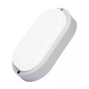 VAPOLETA OVALADA LED 12W IP54 6.500°K MULTIVOLTAJE  100-240V 960LM