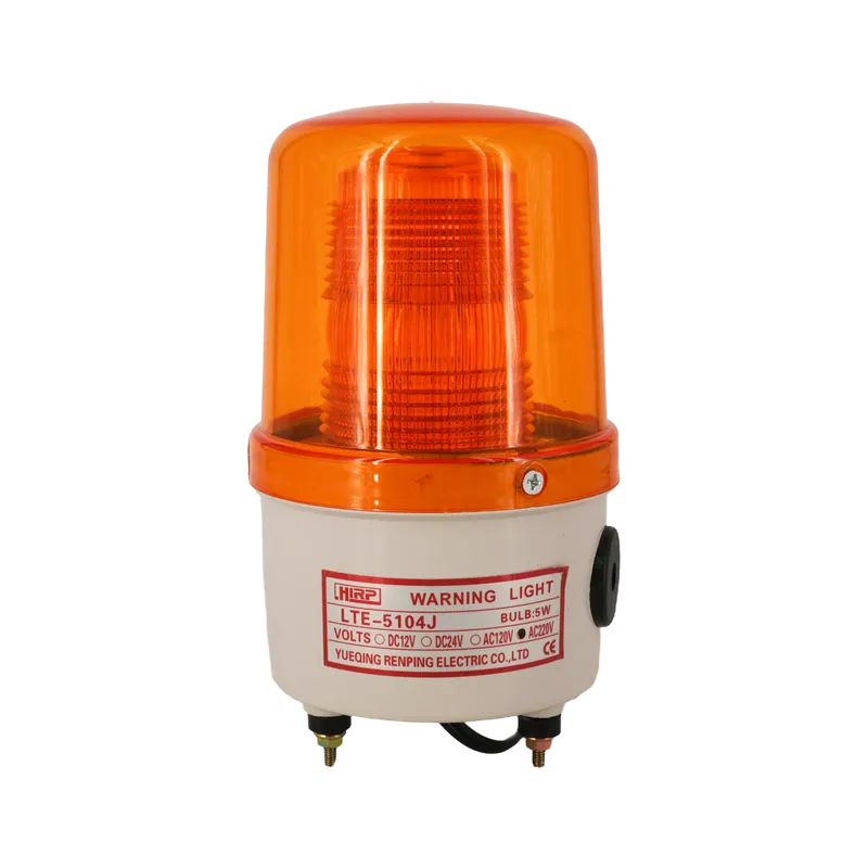 LAMPARA COCTELERA SONORA COLOR NARANJA 220VAC