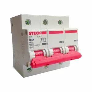 MINI BREAKER 3X100A 10KACC CURVA C 230/400V 50/60HZ