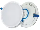 PANEL REDONDO LED EMPOTRABLE 12W IP20 6.500°K MULTIVOLTAJE 100-305V 1080LM BOD DRIVERLESS