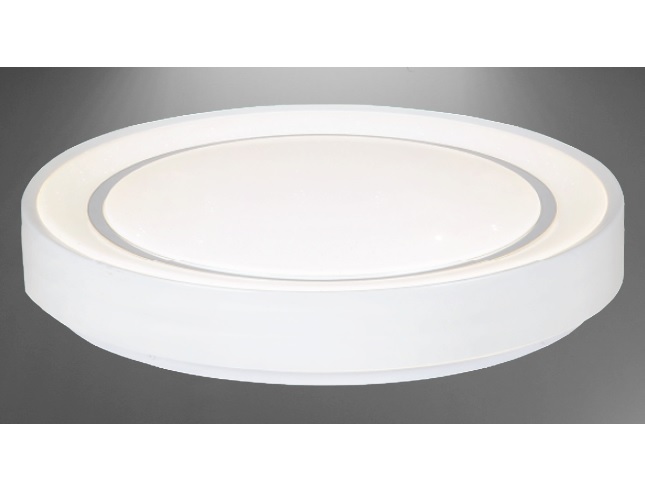 PLAFON DEC. IP20 32 W Ø400 X 80 MM DIMMER BLANCO C/CONTROL S-603B-M LUCERNA