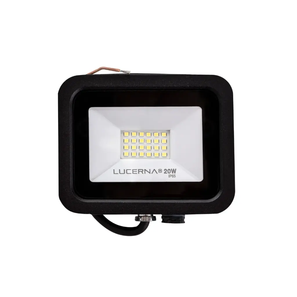 REFLECTOR LED 20 W COMPACTO 6.500°K 100-277 V 85 LM/W IP65 