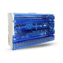 BLOQUE DE DISTRIBUCION 4P 8 MODULOS 125 A 18 KACC 15 CONEXIONES 