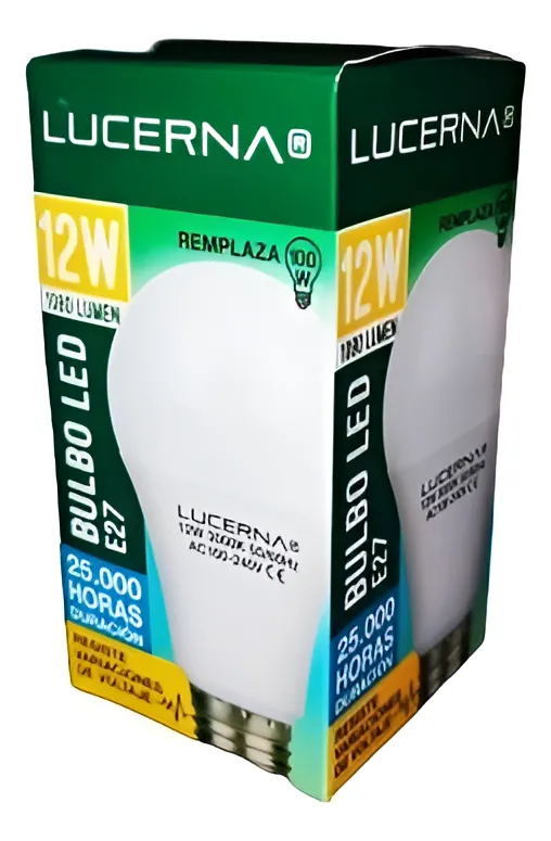 BOMBILLO LED 12W 1.080LM 3.000°K IP20 100-240V  E27