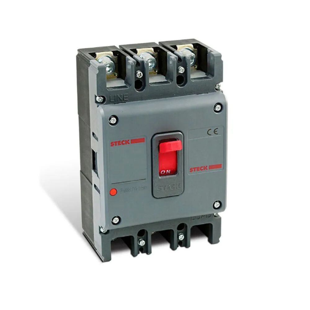 BREAKER 3X180A CAJA MOLDEADA  42KA 220 VAC - 29 KA 440 VAC SDJS180 STECK