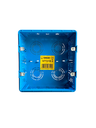 CAJA EMPOTRABLE RECTANGULAR 8 MODULOS AZUL V71318 VIMAR
