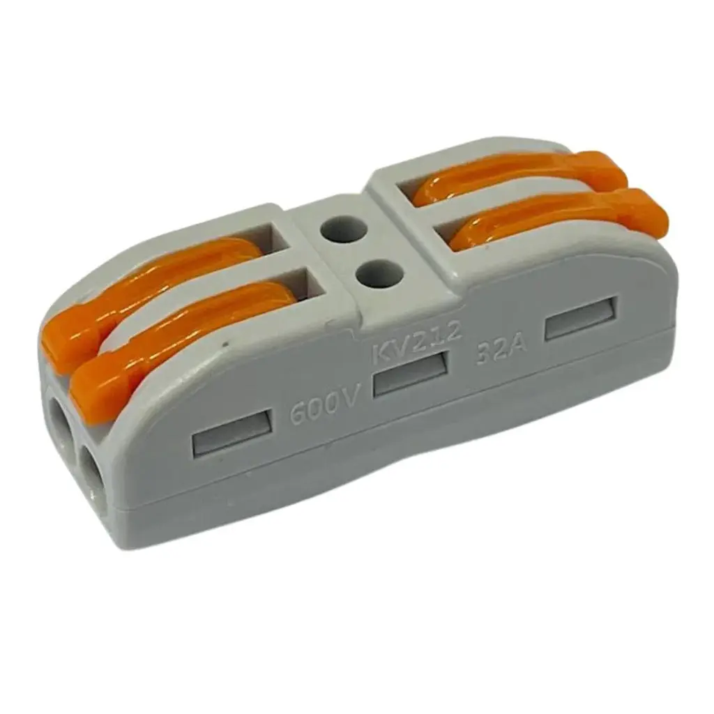 CONECTOR RAPIDO 2P-2CABLES 32AMP P/CABLE 28-12AWG