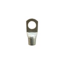 TERMINAL ANILLO 1H P/CABLE #2AWG OJAL 3/8" 10mm (35 mm2) COBRE ESTAÑADO CAÑON CORTO