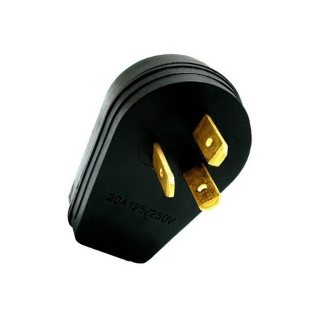 ENCHUFE INDUSTRIAL TRIFASICO 3X50A 125/250V 3P-3VIAS NEMA 10-50P