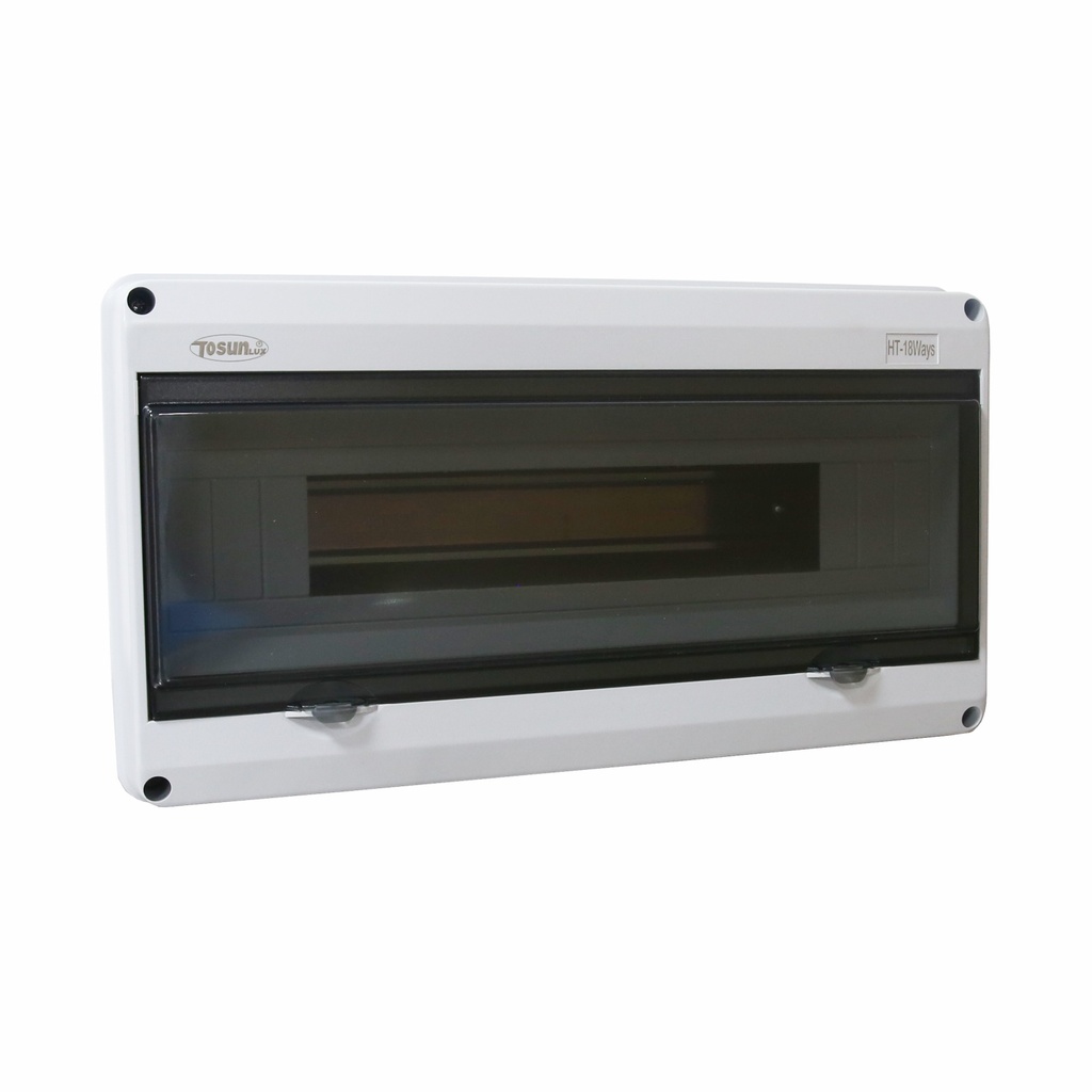 TABLERO DE DISTRIBUCION PLASTICO 18 CIRCUITOS SUPERFICIAL INTEMPERIE RIEL DIN