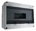 TABLERO DE DISTRIBUCION PLASTICO 12 CIRCUITOS SUPERFICIAL INTEMPERIE RIEL DIN