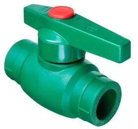 LLAVE ESFERICA 25 mm PLASTICA TERMOFUSION