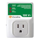 PROTECTOR DE VOLTAJE PARA AIRES ACONDICIONADOS Y REFRIGERADORES 120 Vca HASTA 18.000 BTU ENCHUFABLE GSM-RE120 EXCELINE