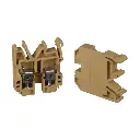 BORNERA 6mm RIEL SIMETRICO P/CABLE #10AWG 800V/41A