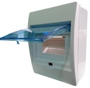 TABLERO DE DISTRIBUCION PLASTICO 4-6 CIRCUITOS RIEL DIN