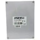 CAJA DE DERIVACION PLASTICA 150X200X130mm (5,9X7,9X5,1") IP66  COLOR GRIS ANDELI