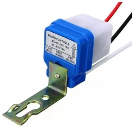 FOTOCELDA FOTOCONTROL ELECTRONICO MULTIVOLTAJE 90-250V AC 10A 